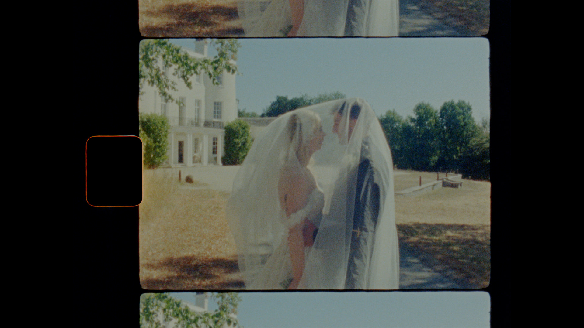 Rockbeare Manor wedding captured on super 8 film